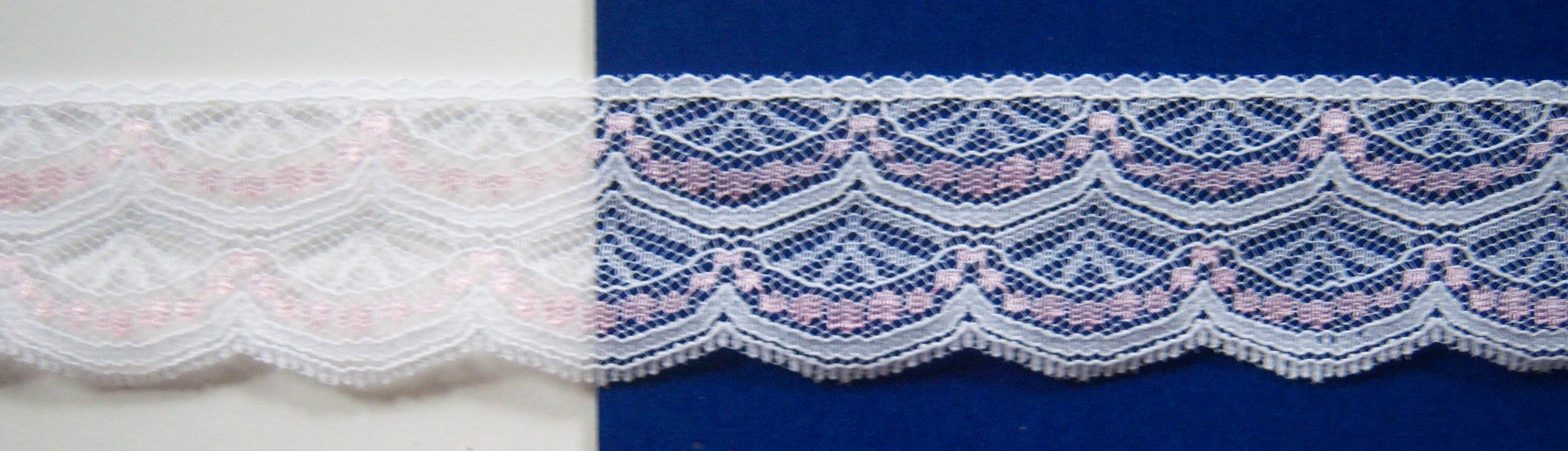 White/Pink Lace
