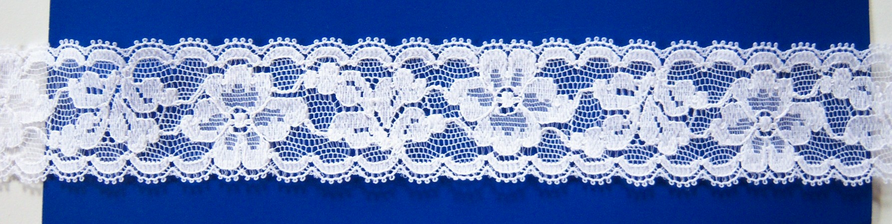 Off White 1 3/8" Nylon Lace