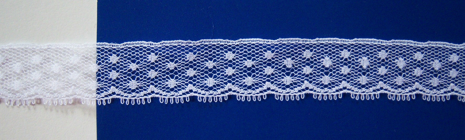 White 3/4" Lace