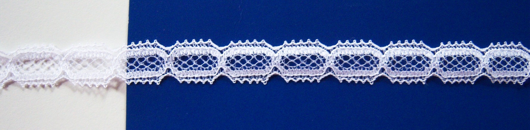 White 9/16" Nylon Lace