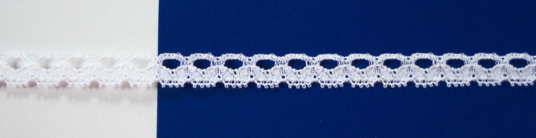 White 3/8" Nylon Lace