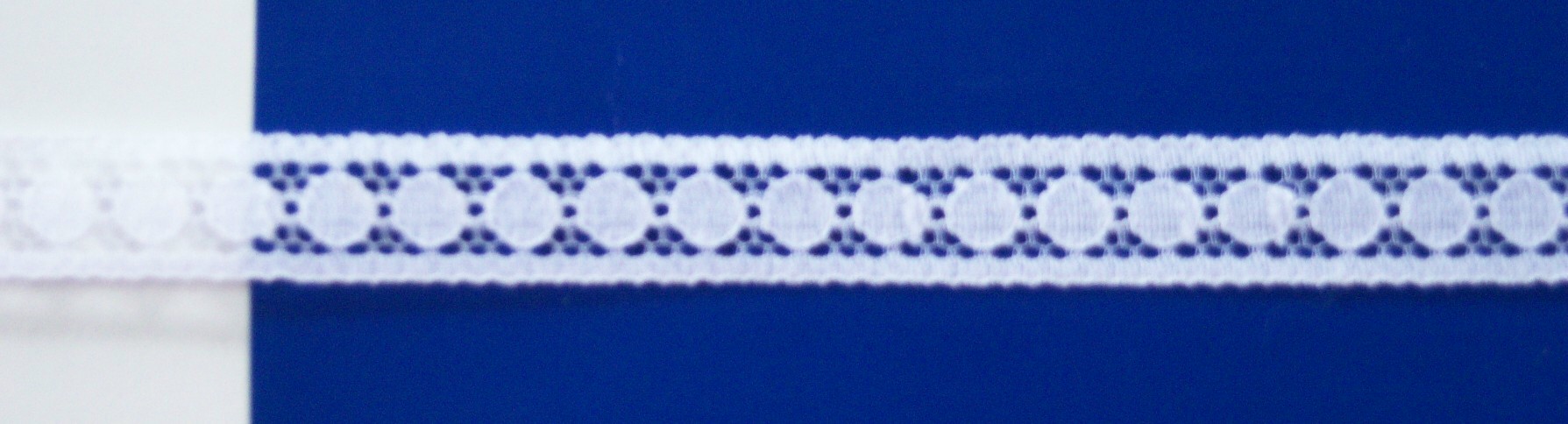 White 9/16" Nylon Lace