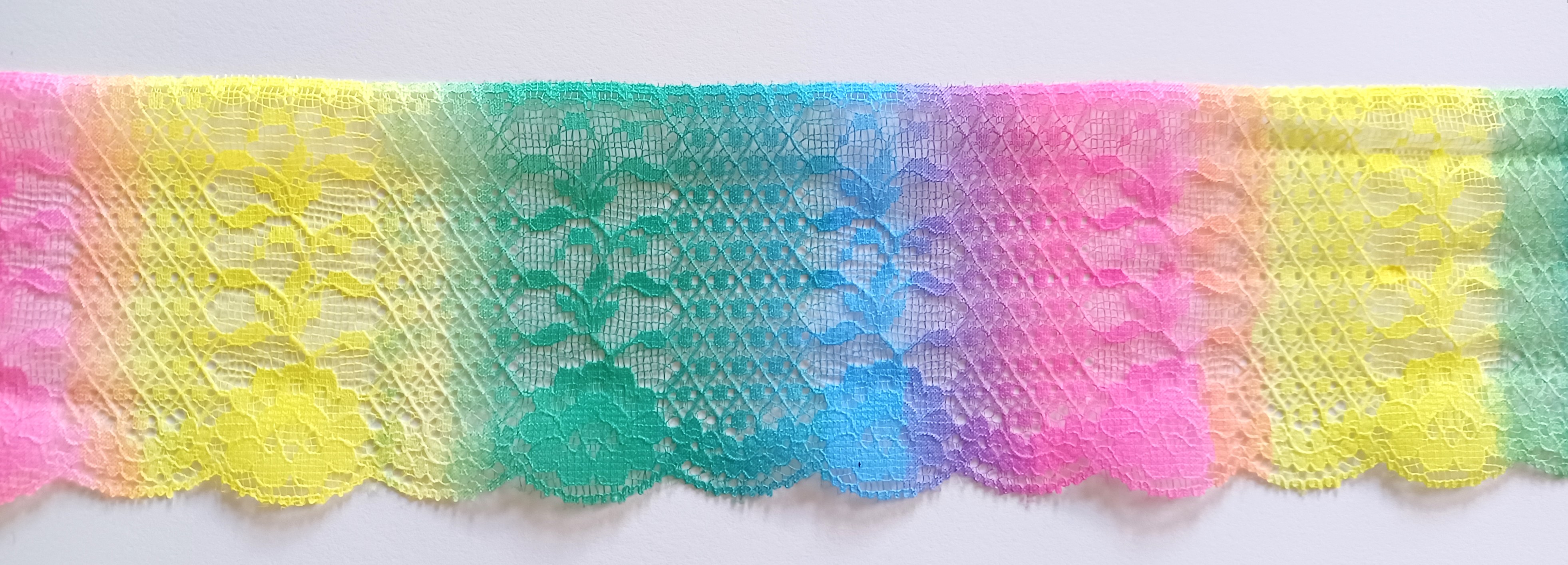 Rainbow 3 Inch Lace