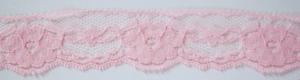 Light Rose 1 3/8" Lace