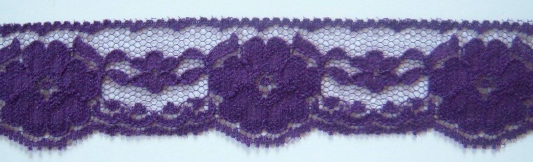 Purple 1 3/8" Lace