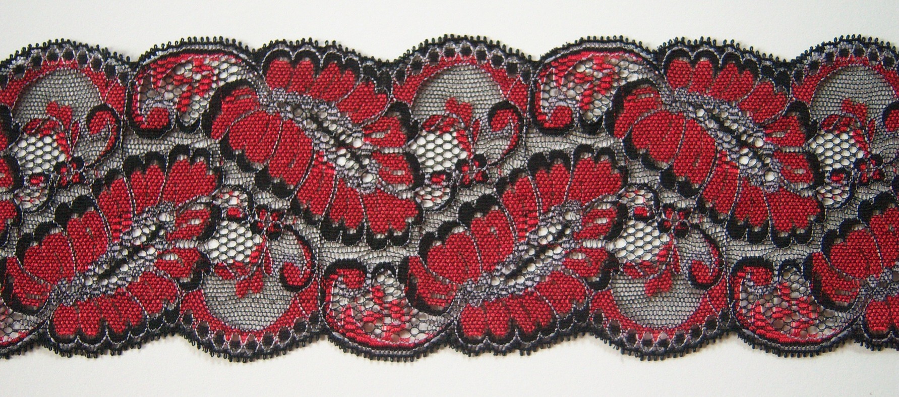 Raval Red/Black Lace