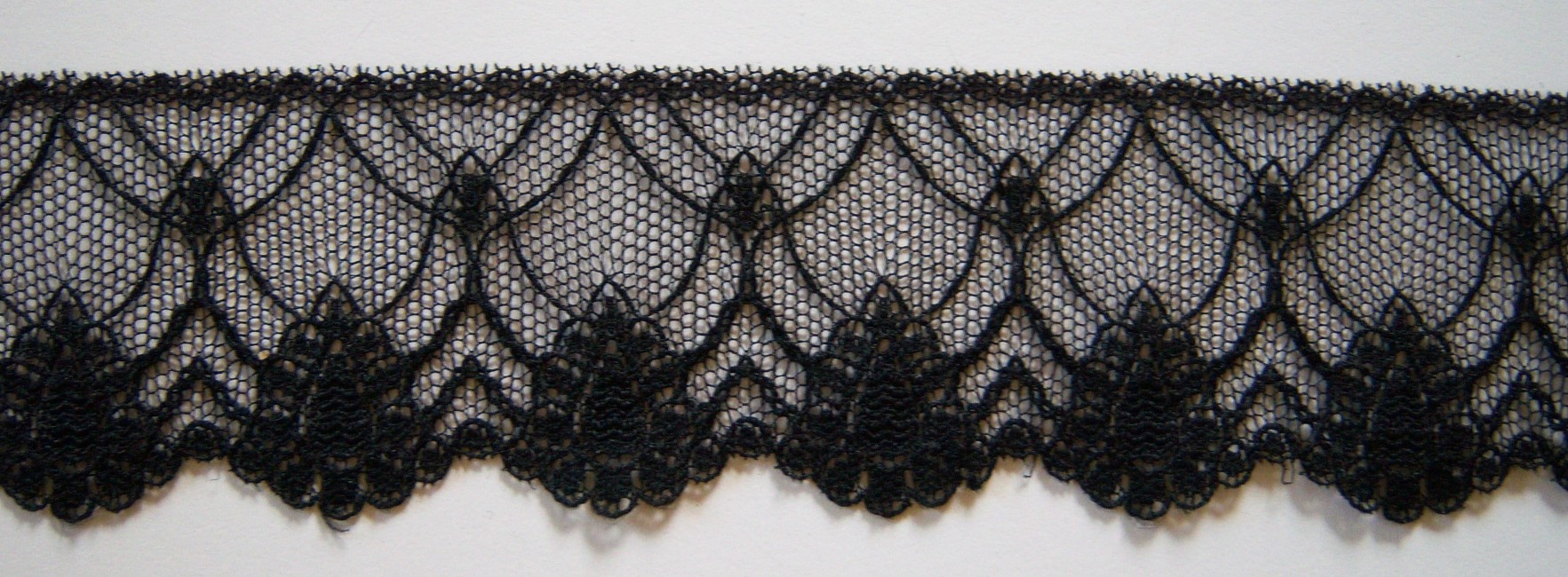 Black 1 3/4" Nylon Lace