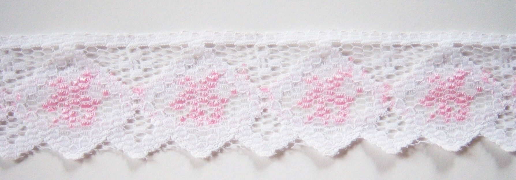 White/Pink Lace