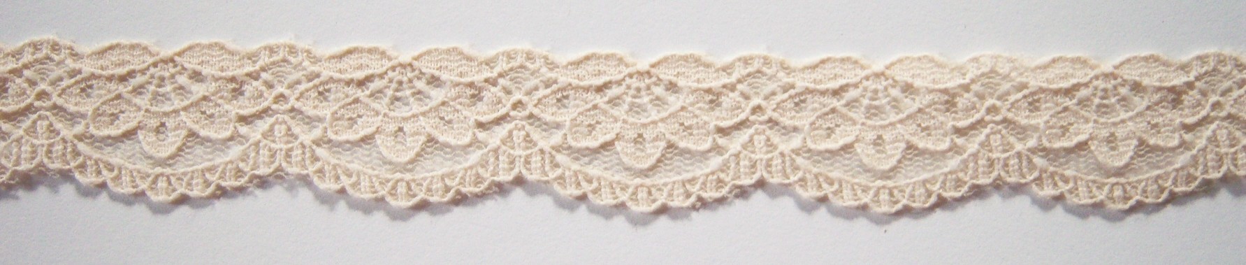 New Ecru 3/4" Nylon Lace