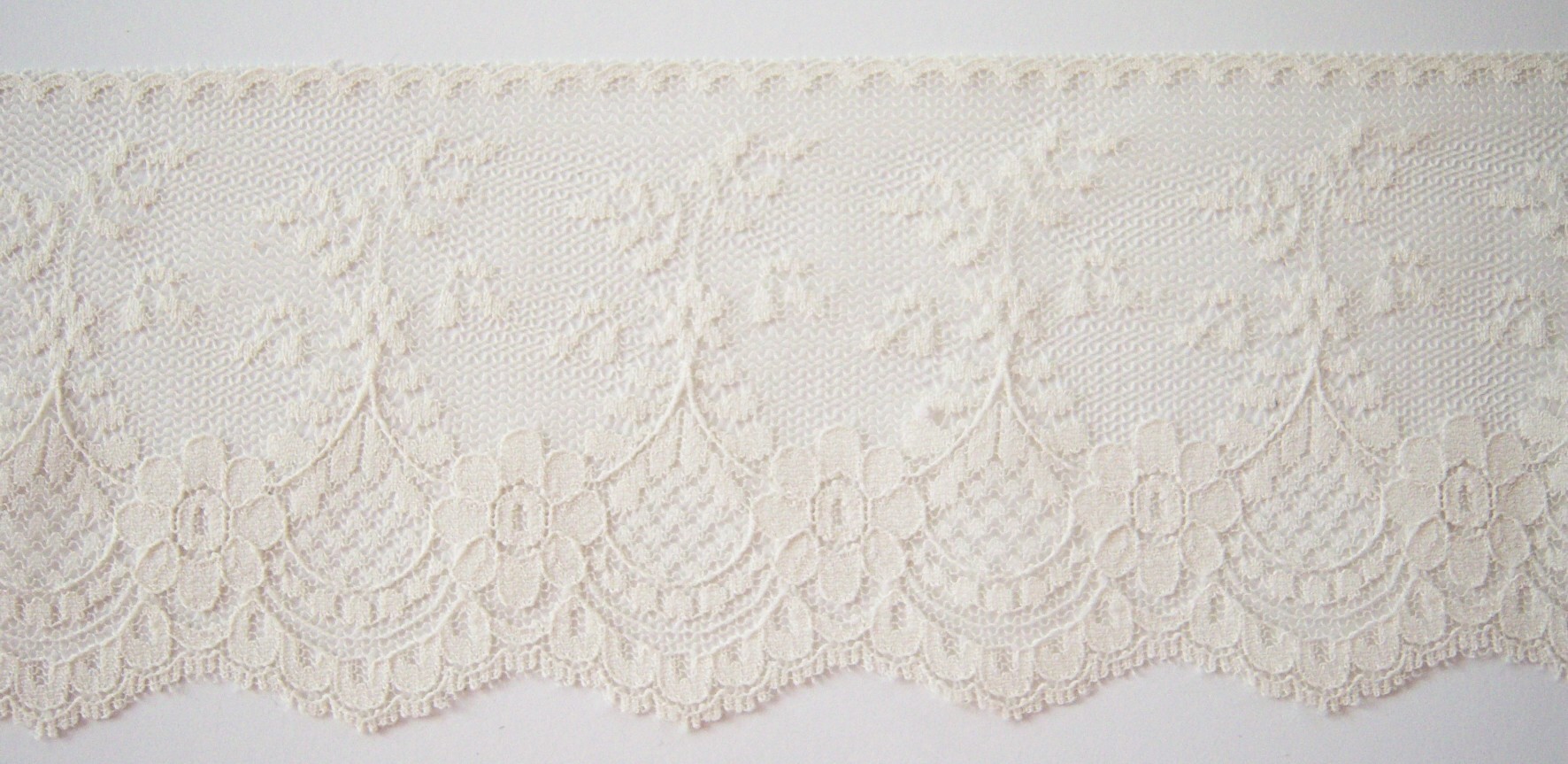 Natural 3 1/2" Nylon Lace