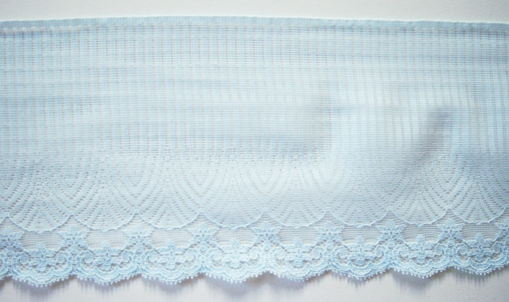 Baby Blue 4 1/2" Nylon Lace