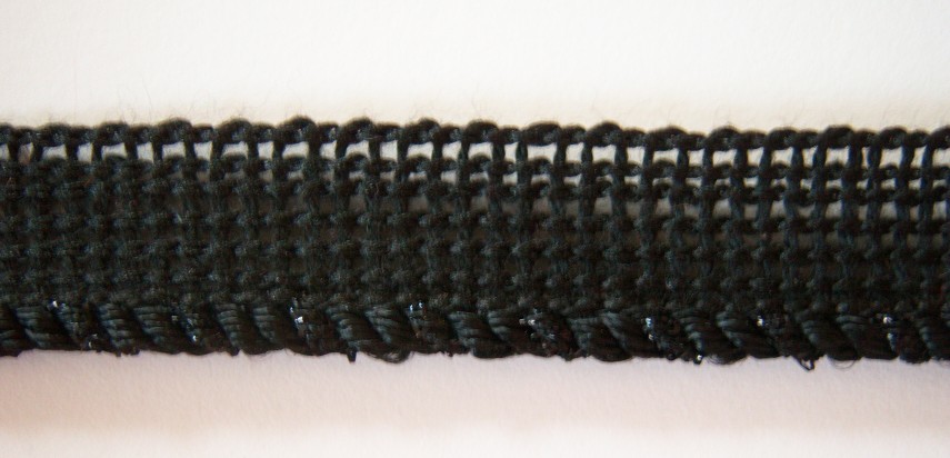 Black/Silver 3/32" Piping