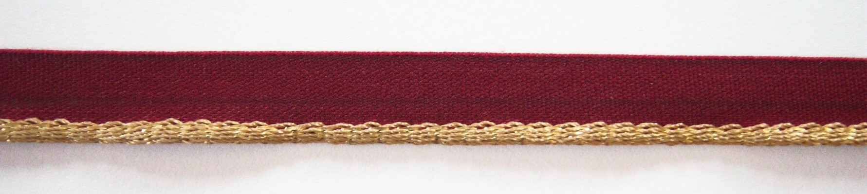 Wine/Gold 1/8" Piping