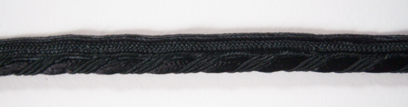Black Satin/Cords  Piping