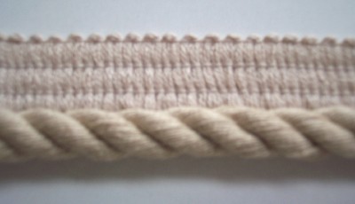 Beige Cotton 1" Piping
