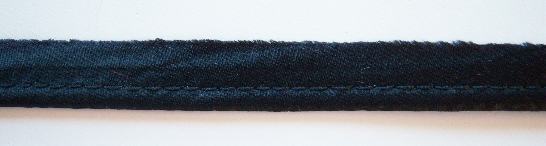 Black Satin Piping