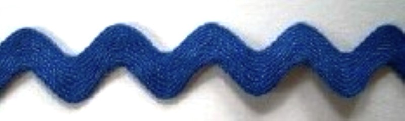 Yale Blue 11/16" Rick Rack