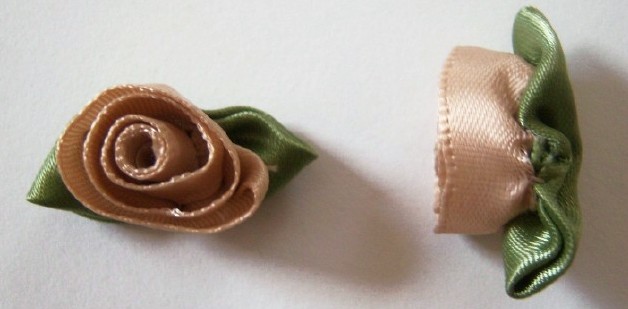 Dogwood Coil Rose/Fern 1 1/4" Loop