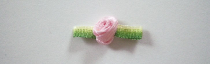 Light Pink Satin Rose/Ombre 1" Loop