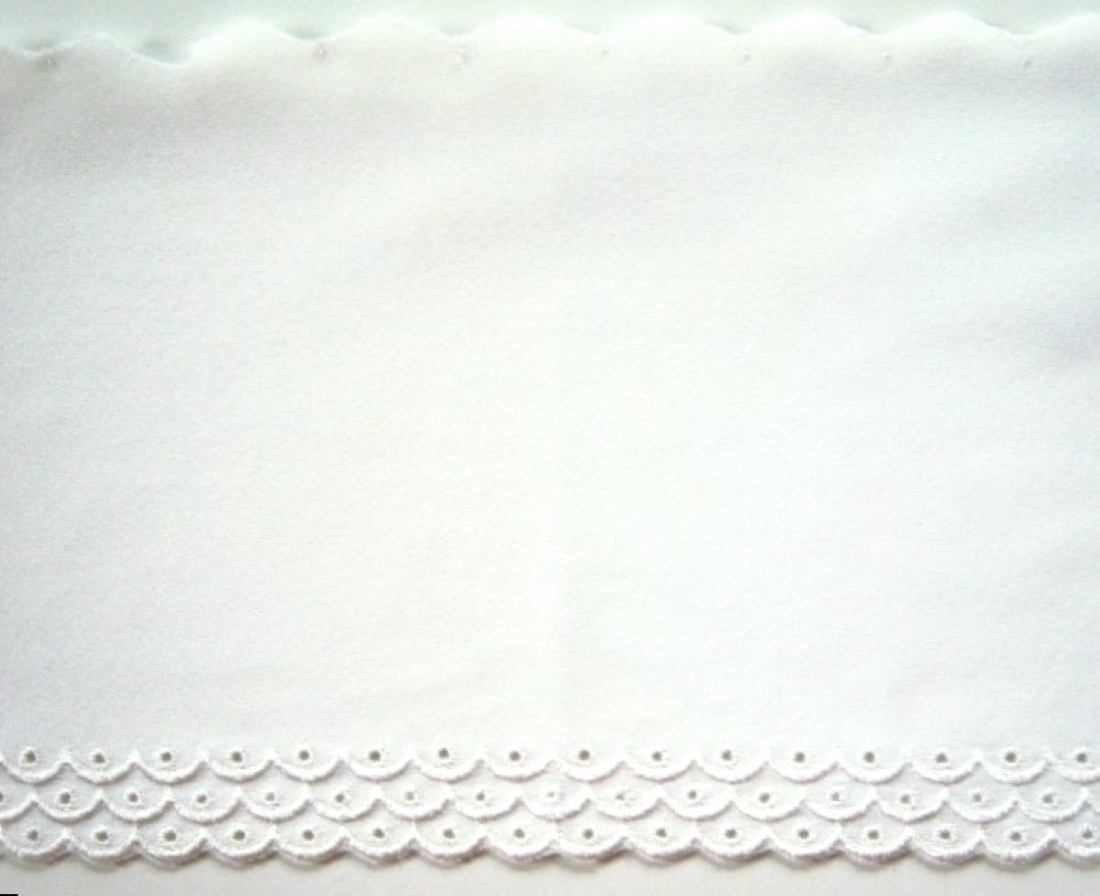 Ivory Tricot Lined 6 1/4" Jersey