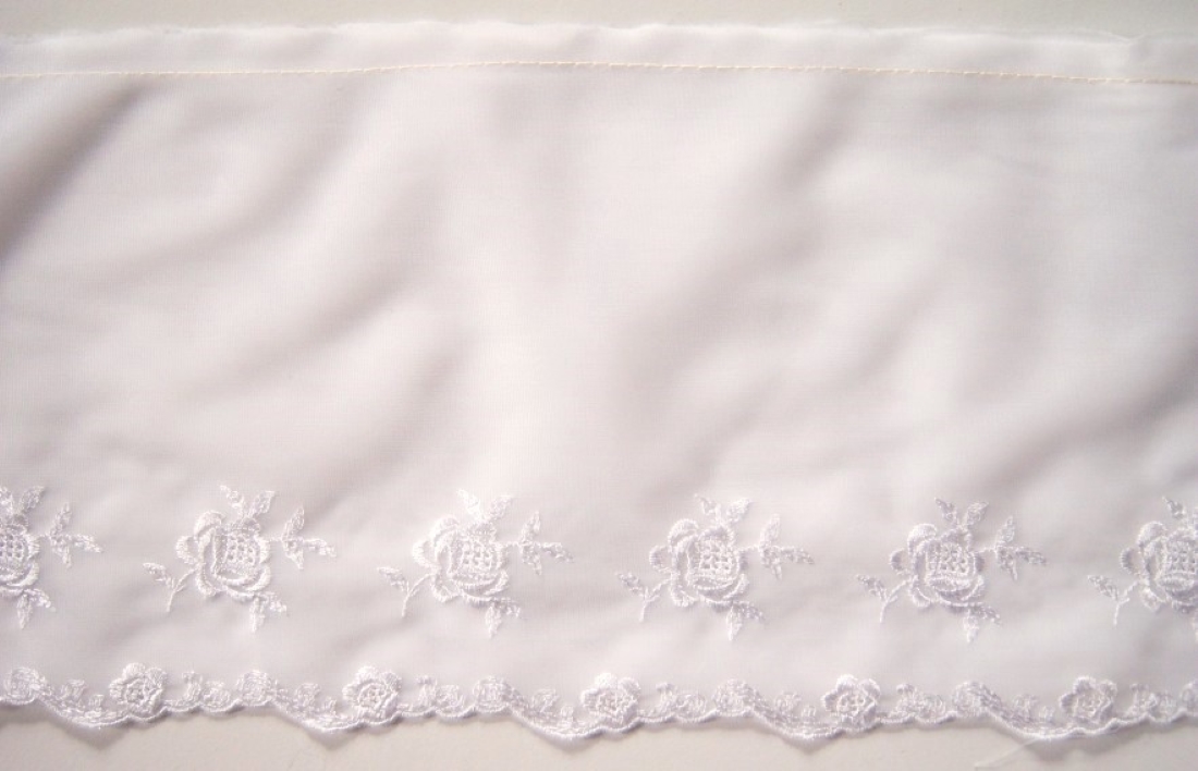 Off White 6" Double Tricot