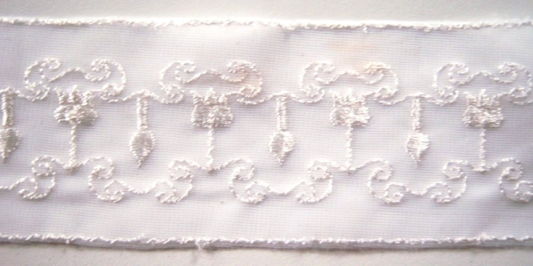 Ivory 1 3/4" Double Tricot