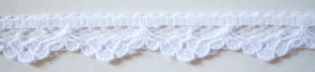 White 7/16" Nylon Lace