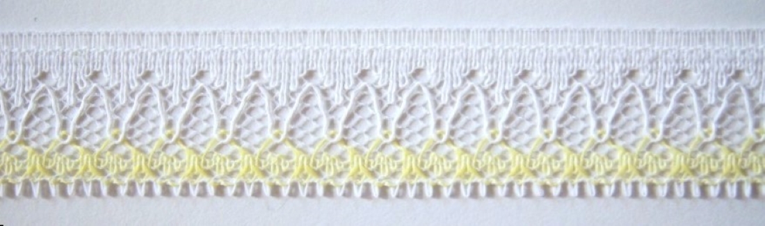 White/Yellow Lace