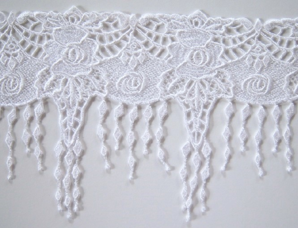 Natural White 5 1/2" Venise Lace