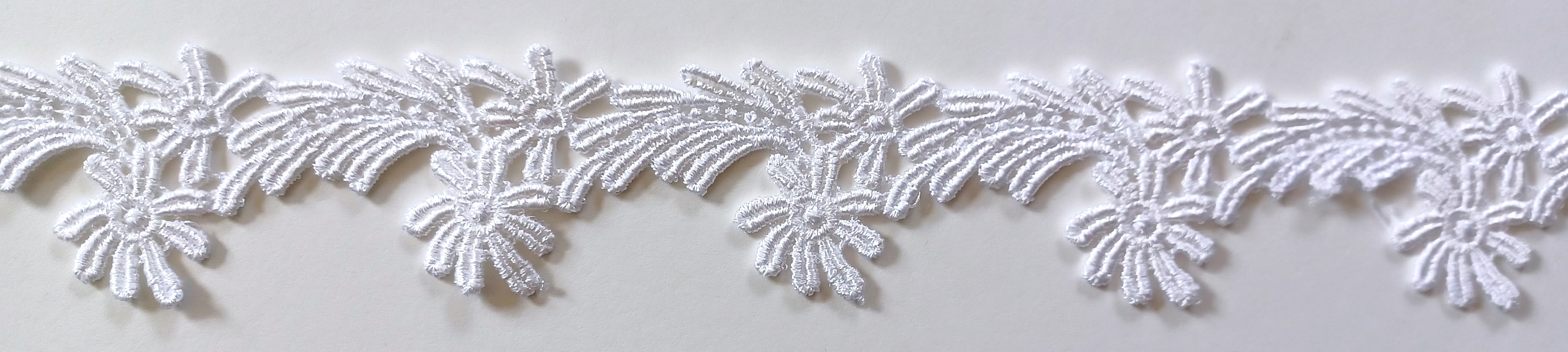 Natural White 1 3/4" Venise Lace