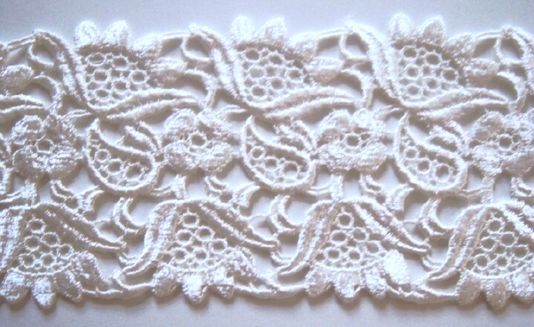 Light Ivory 3 3/4" Venise Lace
