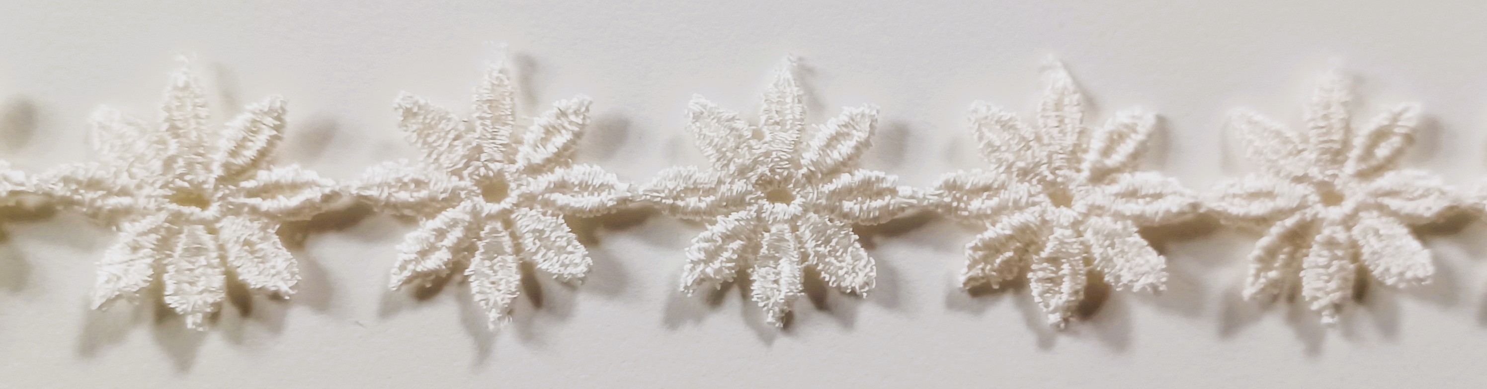 Ivory 1" Venise Lace