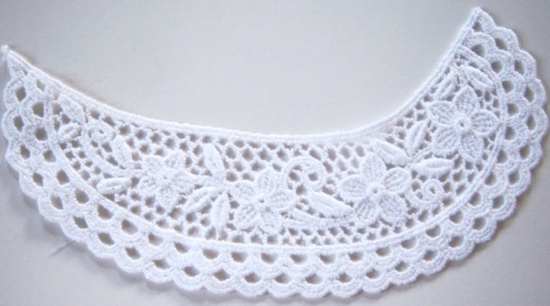 White Venise Lace Applique