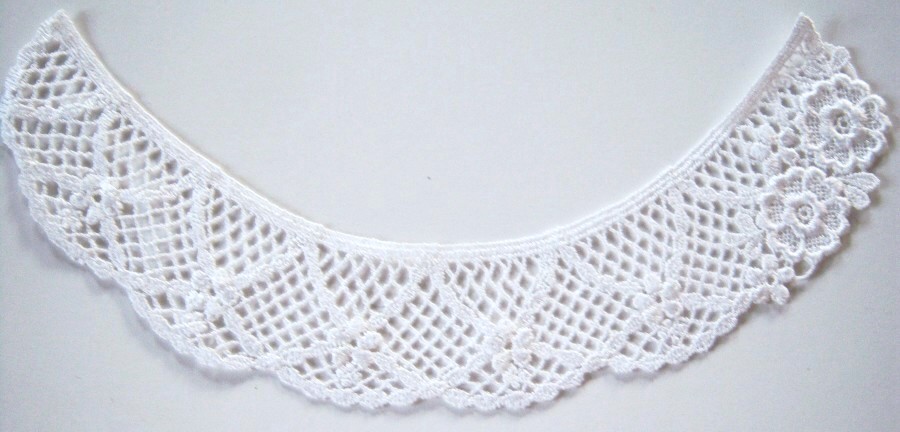 White Venise Lace Applique