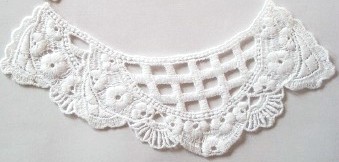 White Venise Lace Applique