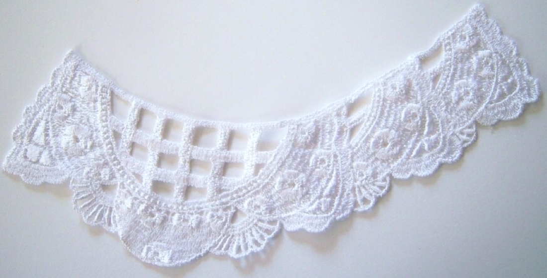 White Venise Lace Applique