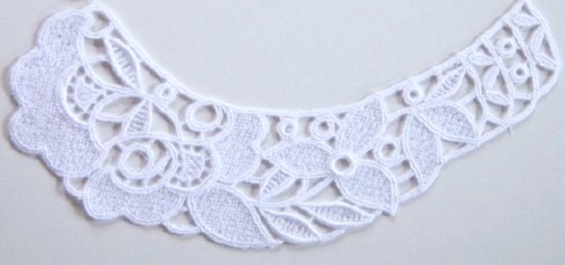 White Venise Lace Applique