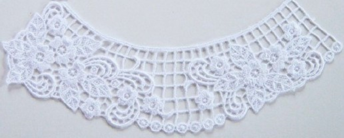 White Venise Lace Applique