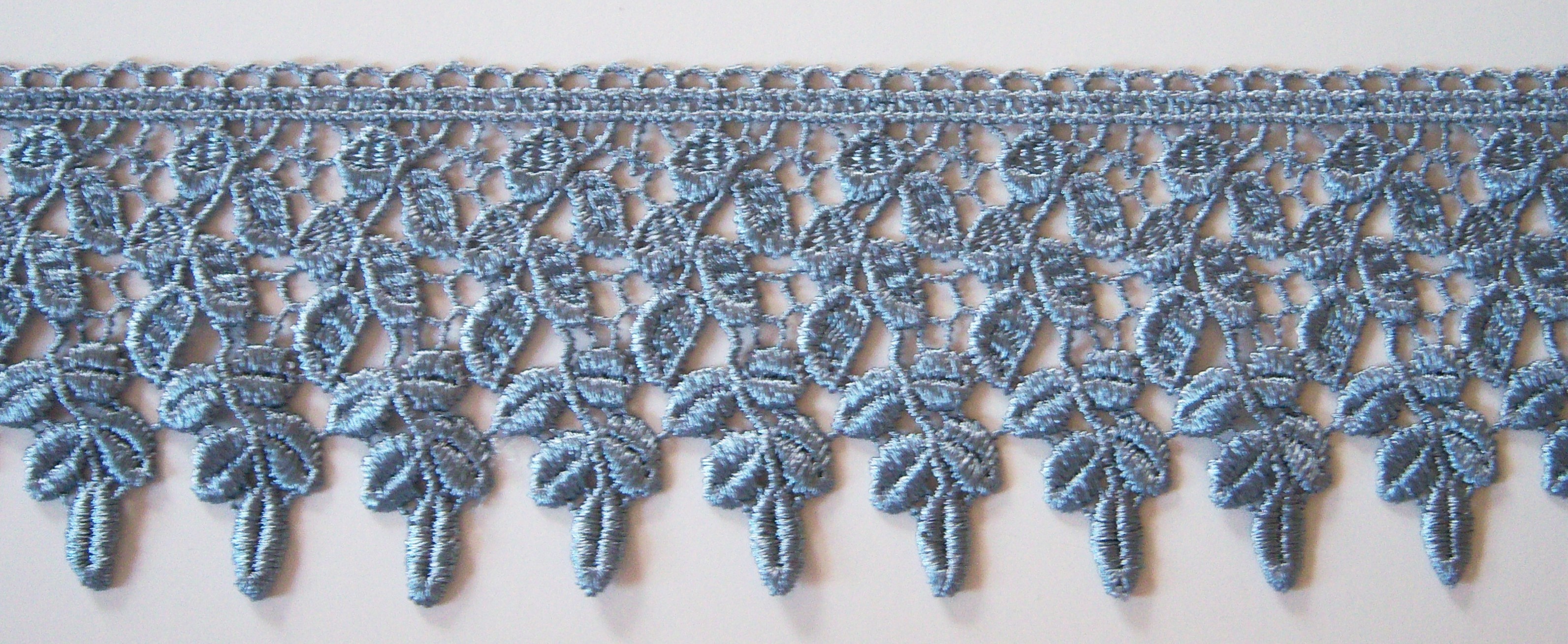 Blue 3 1/4" Venise Lace