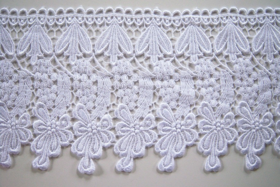 White 8" Venise Lace