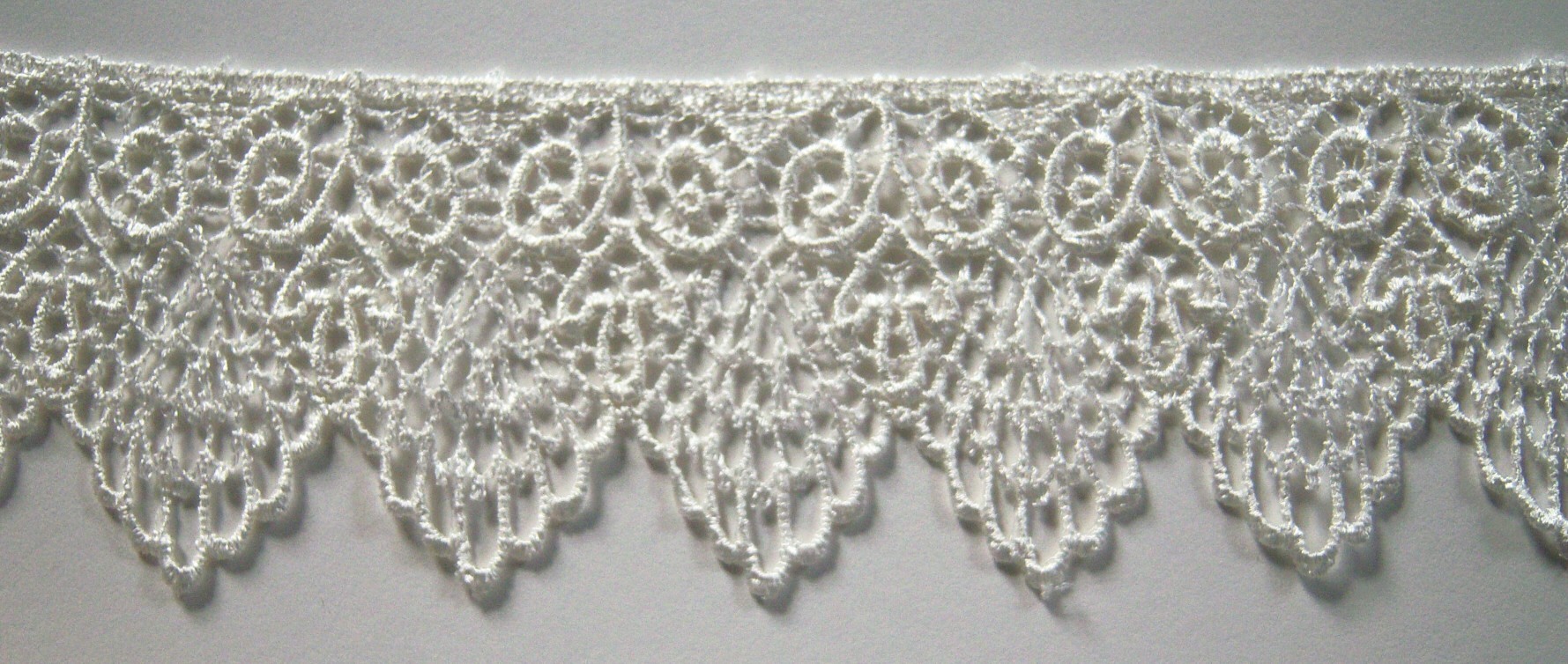 Ivory 2" Venise Lace