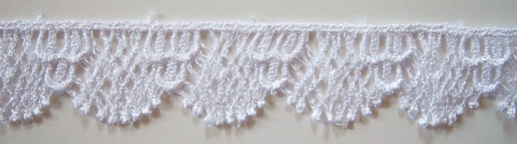 White 1 1/8" Venise Lace
