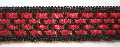 Black/Tomato 13/16" Braid