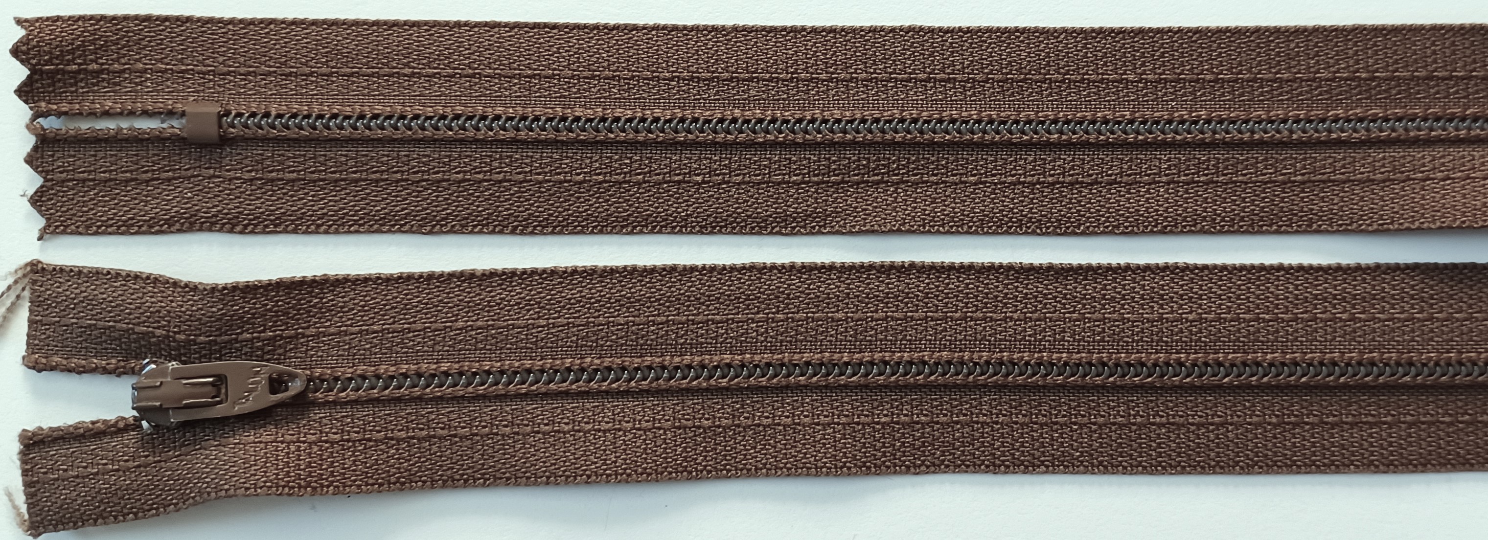 Talon Light Brown 7" Zipper