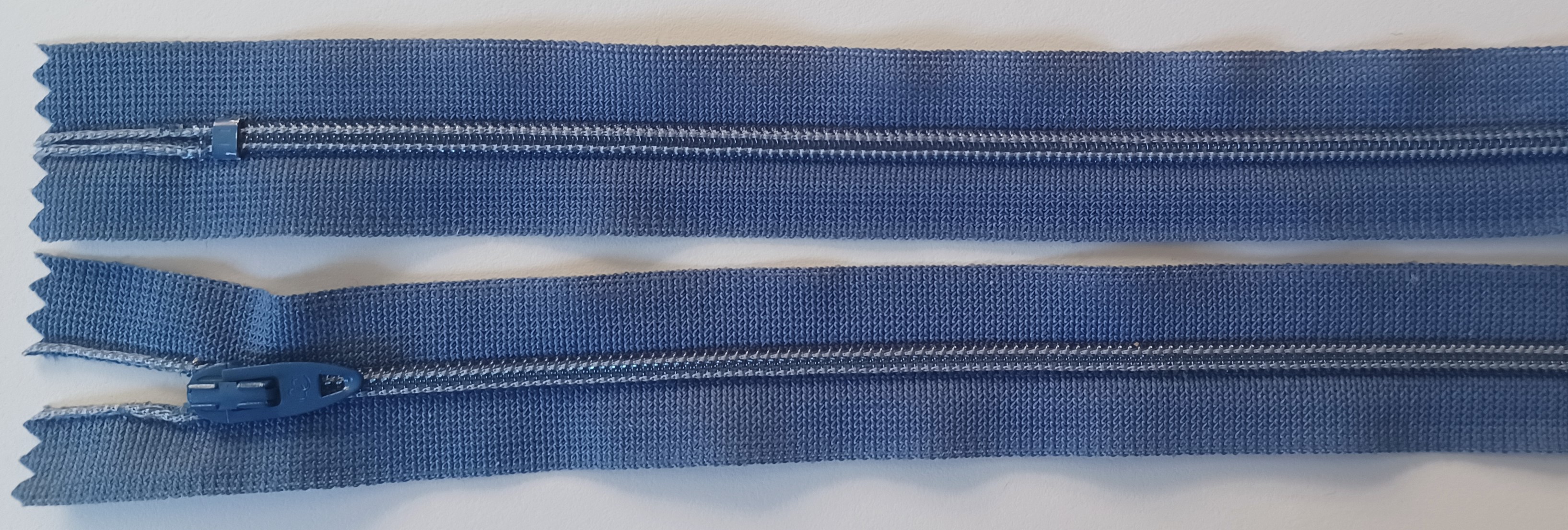 YKK 7" Blue Jay Nylon Coil Zipper