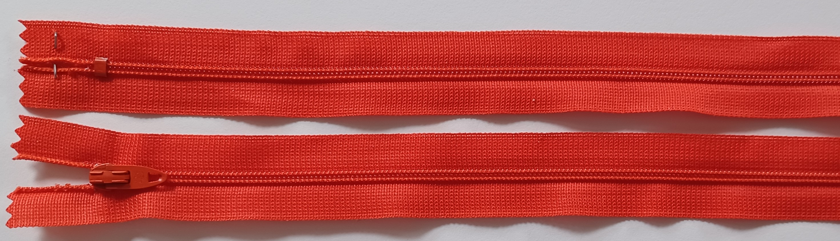 Coats & Clark 8.5" Tomato Nylon Coil Zipper