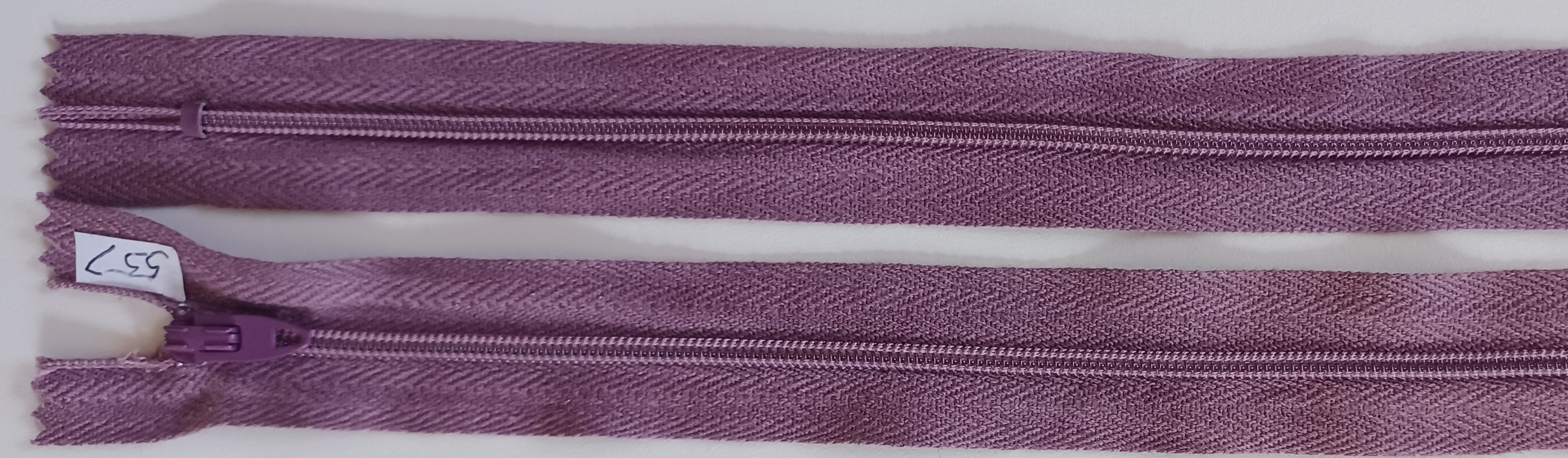 Coats & Clark 8.5" Mulberry Nylon Coil Zipper