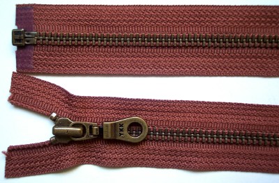 Sienna YKK 21" Metal Separating Zipper