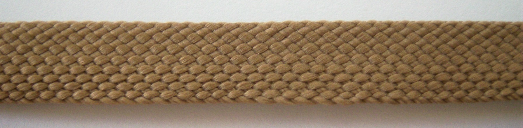Tan Brandy 5/8" Fold Over Braid
