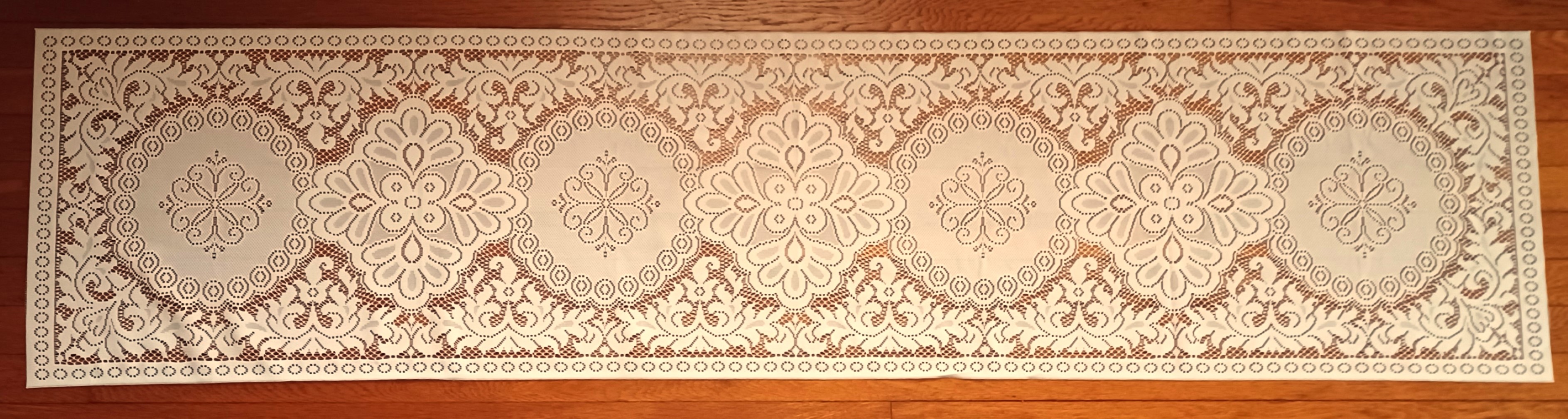 Ecru Lace 72" Table Runner